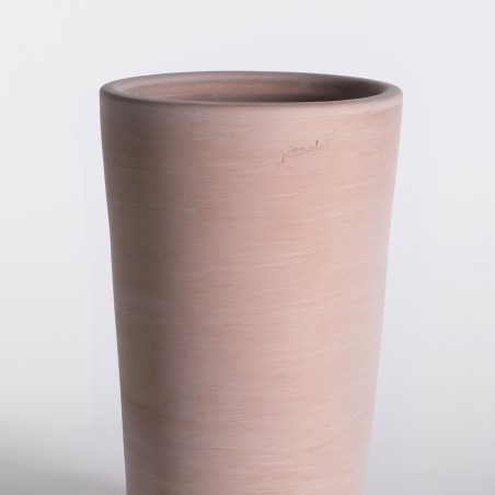 Vase, Cuvier Contemporain Haut, Poterie terre cuite, fait  à la main, Goicoechea.