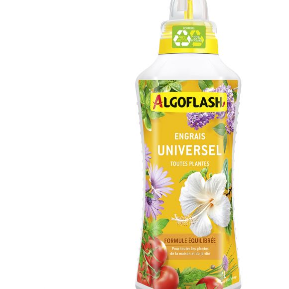 Engrais Liquide Universel 1 litre Algo Flash.