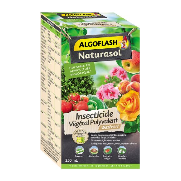 Insecticide Végétal Polyvalent 250 mLNaturasol Algoflash.
