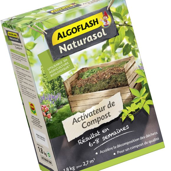 Activateur de Compost Algoflash Naturasol - Déco du Jardin à Reims