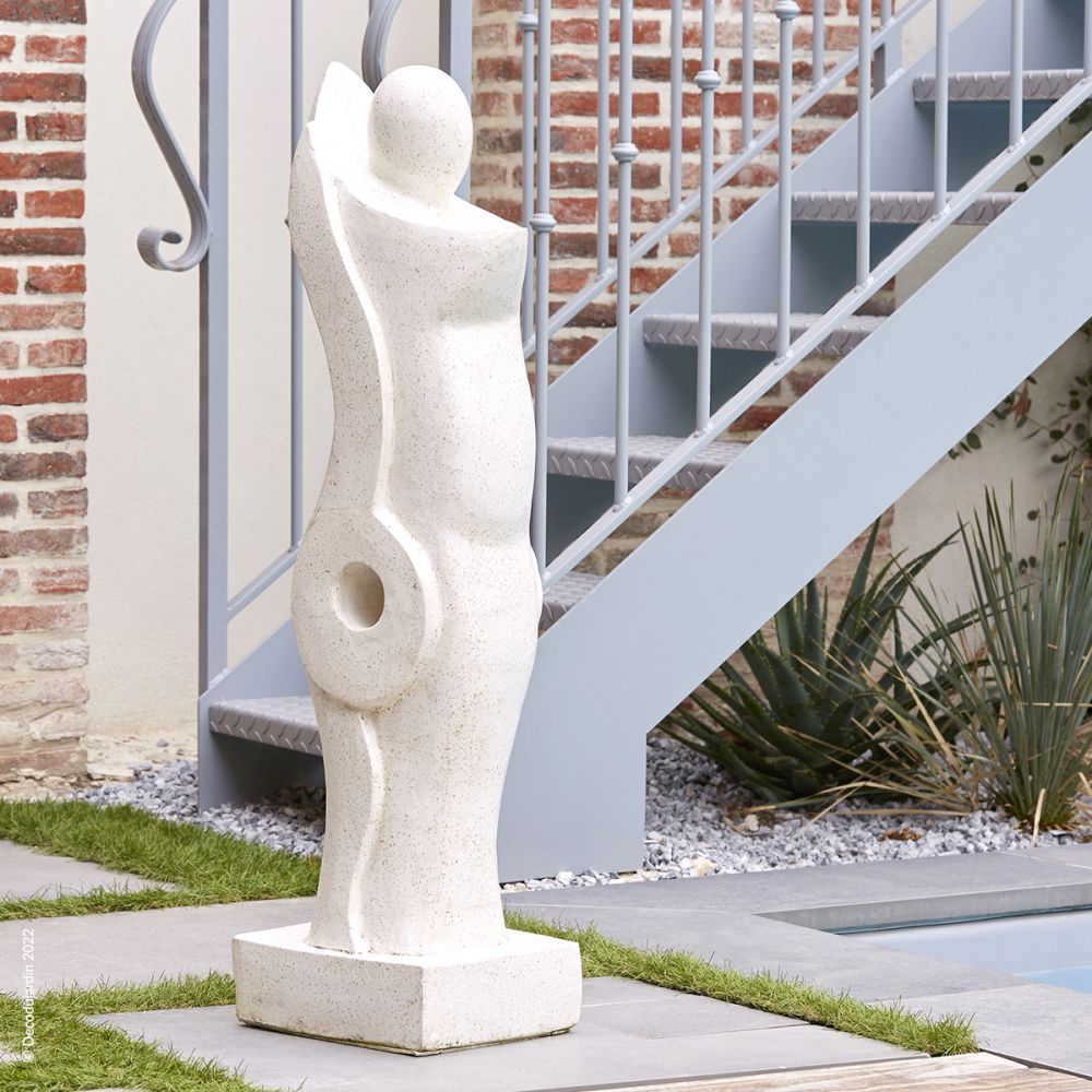 Sculpture de jardin contemporaine, Sculpture d'extérieur