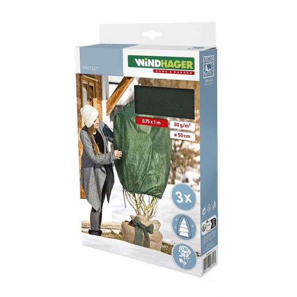 Voile Hivernage Spécial Roses Windhager 30 g/m²
