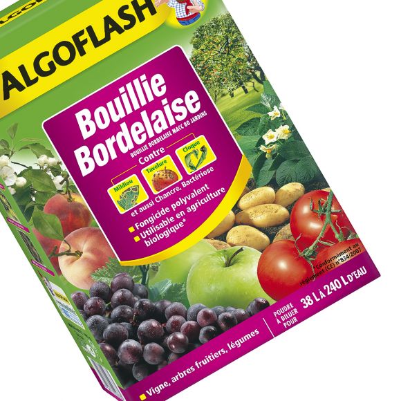 Bouillie Bordelaise, fongicide 960 g Algoflash -Déco du Jardin à Reims